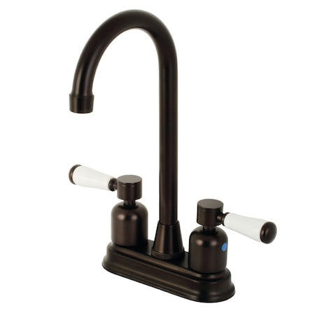 Kingston Brass KB8495DPL Paris Bar Faucet, Oil Rubbed Bronze KB8495DPL